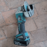 Cordless angle grinder (battery) from Makita.